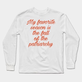 My favorite season Long Sleeve T-Shirt